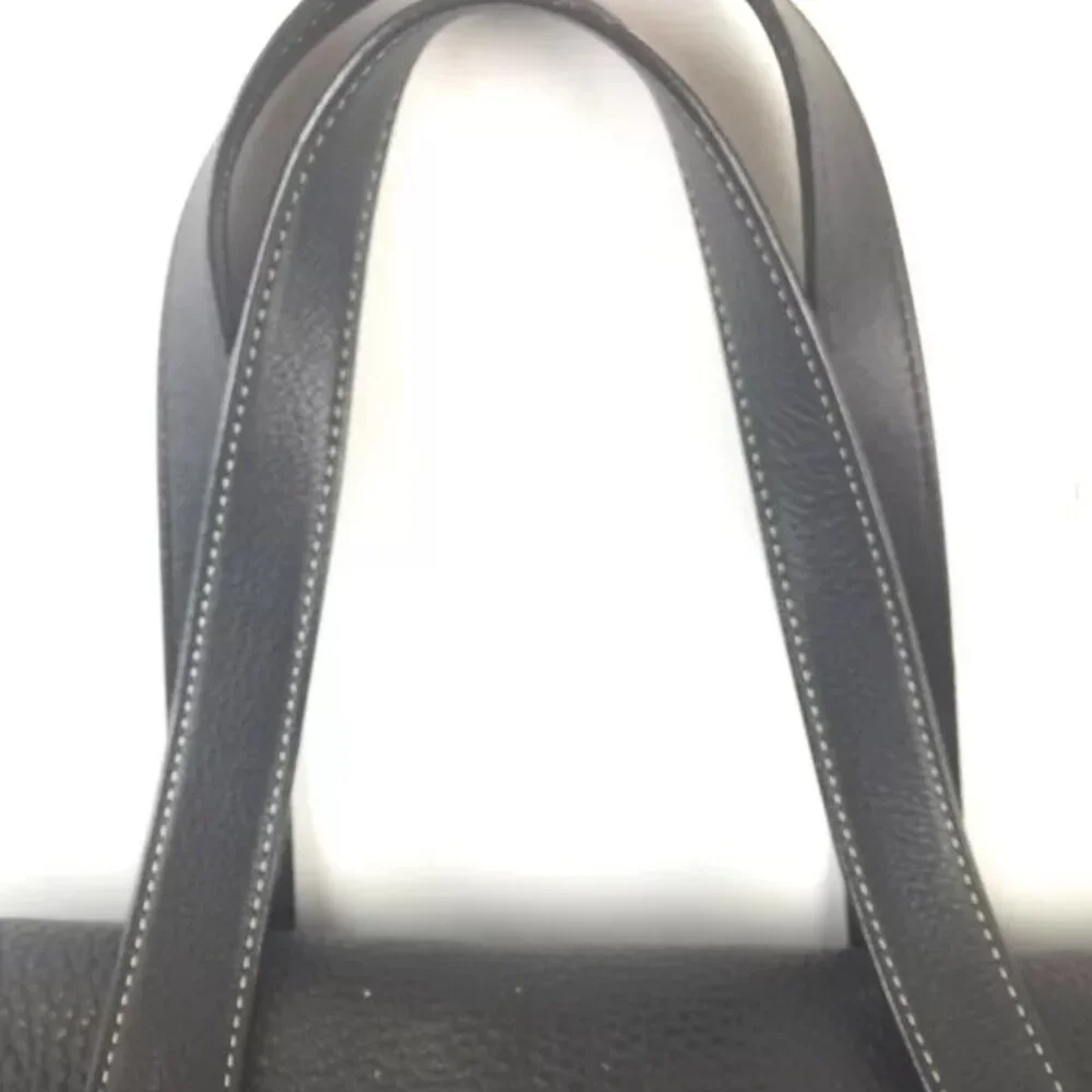 Like New Coach Hampton Black Leather Handbag Purse